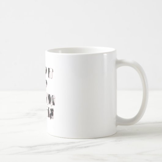 Mug Impression d'art Garde Le Cap / Hakuna Matata (Droite)