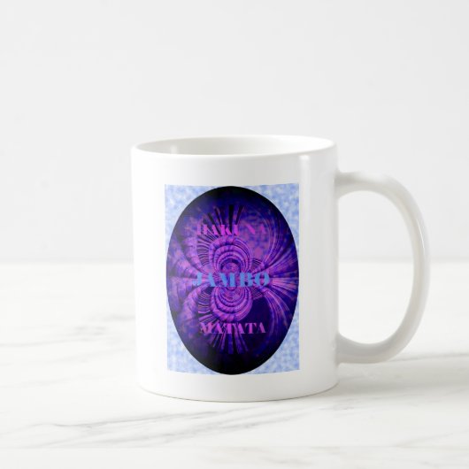 Mug Impression d'art Hakuna cosmique (Droite)