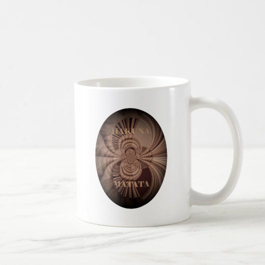 Mug Impression d'art Hakuna Matata Terreuse (Droite)