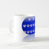 Mug Impression d'art Hakuna Matata UK (Devant gauche)