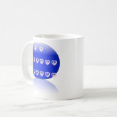 Mug Impression d'art Hakuna Matata UK (Devant gauche)