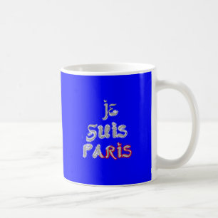 Mug Impression d'art Je Suis Paris