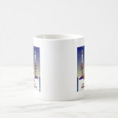Mug Impression d'art Judaica Shabbat Shalom (Centre)
