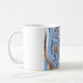 Mug Impression d'art Kaleidoscope vintage (Gauche)