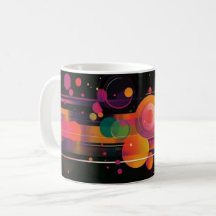 Mug Impression d'art mural de formes géométriques et d