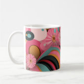 Mug Impression d'art mural de formes géométriques et d (Gauche)