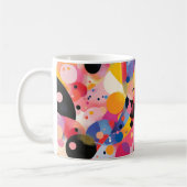 Mug Impression d'art mural de formes géométriques et d (Gauche)