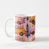 Mug Impression d'art mural de voitures américaines cla (Gauche)