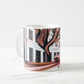 Mug Impression d'art mural de voitures américaines cla (Devant gauche)