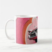 Mug Impression d'art mural de voitures américaines cla (Gauche)