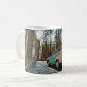 Mug Impression d'art mural de voitures américaines cla (Devant gauche)