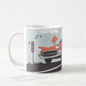 Mug Impression d'art mural de voitures américaines cla (Gauche)