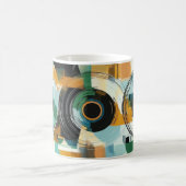 Mug Impression d'art mural Formes géométriques et coul (Centre)