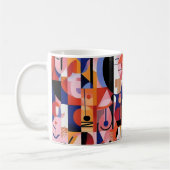 Mug Impression d'art mural Formes géométriques et Coul (Gauche)