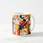Mug Impression d'art mural Formes géométriques et Coul (Devant droit)
