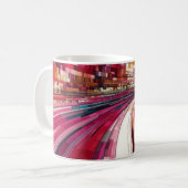 Mug Impression d'art mural Formes géométriques et coul (Devant gauche)
