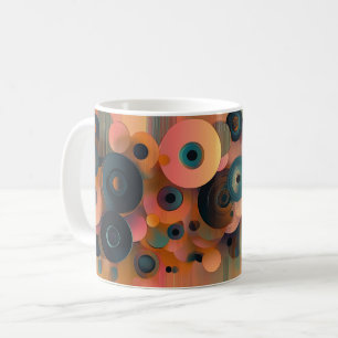 Mug Impression d'art mural Formes géométriques et Coul