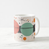 Mug Impression d'art mural Formes géométriques et coul (Devant droit)