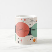Mug Impression d'art mural Formes géométriques et coul (Centre)