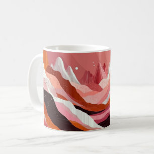 Mug Impression d'art mural Formes géométriques et coul