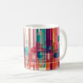 Mug Impression d'art mural Formes géométriques et Coul (Devant droit)