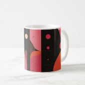 Mug Impression d'art mural Formes géométriques et Coul (Devant droit)