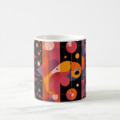 Mug Impression d'art mural Formes géométriques et coul (Centre)