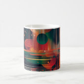 Mug Impression d'art mural Formes géométriques et Coul (Centre)
