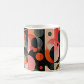 Mug Impression d'art mural Formes géométriques et Coul (Devant droit)