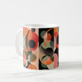 Mug Impression d'art mural Formes géométriques et Coul (Devant gauche)