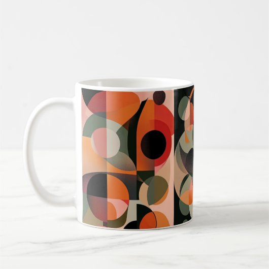 Mug Impression d'art mural Formes géométriques et Coul (Gauche)