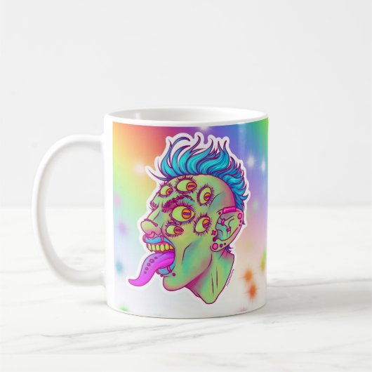 Mug Impression d'art Neon Demon (Gauche)