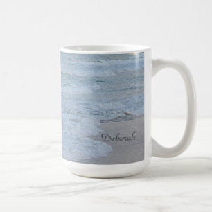 Mug Impression d'art personnalisée de vagues océanique