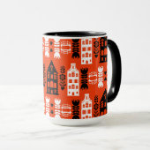 Mug Impression d'art populaire hollandais Pays-Bas (Devant droit)