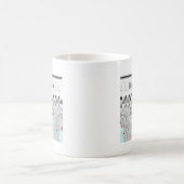 Mug Impression d'art pour un cadeau de douche de marié (Centre)