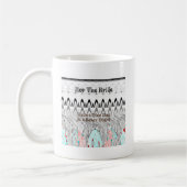Mug Impression d'art pour un cadeau de douche de marié (Gauche)