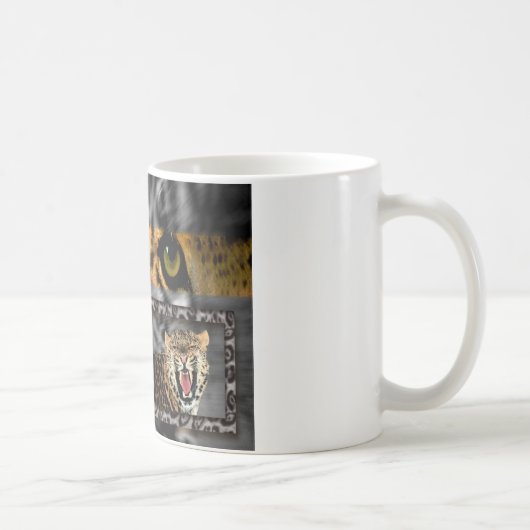 Mug Impression d'art Tigre & Couple (Droite)