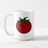 Mug Impression de broderie de tomate mignonne (Gauche)