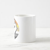 Mug Impression de cercle de poing de fierté d'ours (Centre)