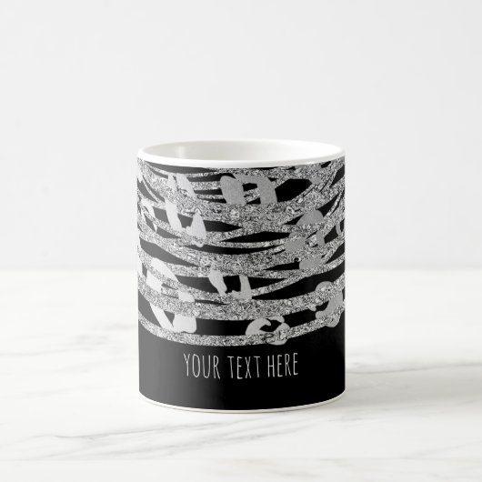 Mug Impression de cheetah Golden Glam Impression d'ani (Centre)