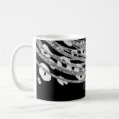Mug Impression de cheetah Golden Glam Impression d'ani (Gauche)