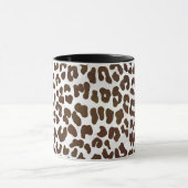 Mug Impression de chocolat léopard (Centre)