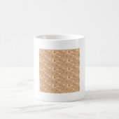 Mug Impression de faune et de flore de la forêt beige (Centre)