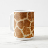 Mug Impression de fourrure de girafe (Devant gauche)