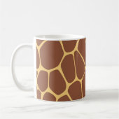 Mug Impression de girafe (Gauche)