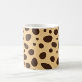 Mug Impression de guépard marron (Centre)