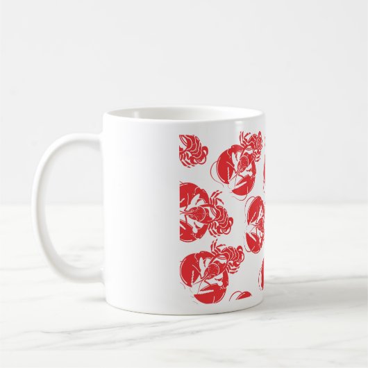 Mug impression de homard (Gauche)