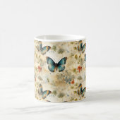 Mug Impression de jardin botanique de papillon sarcell (Centre)