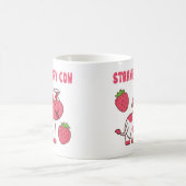 Mug Impression de la vache à fraise mignonne (Centre)