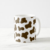 Mug Impression de la vache Brown (Devant droit)